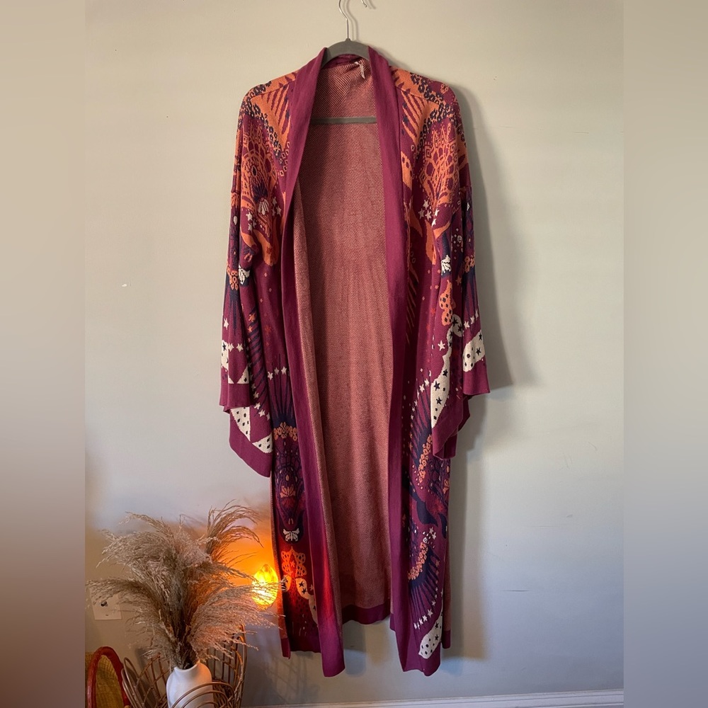Free people sweater kimono